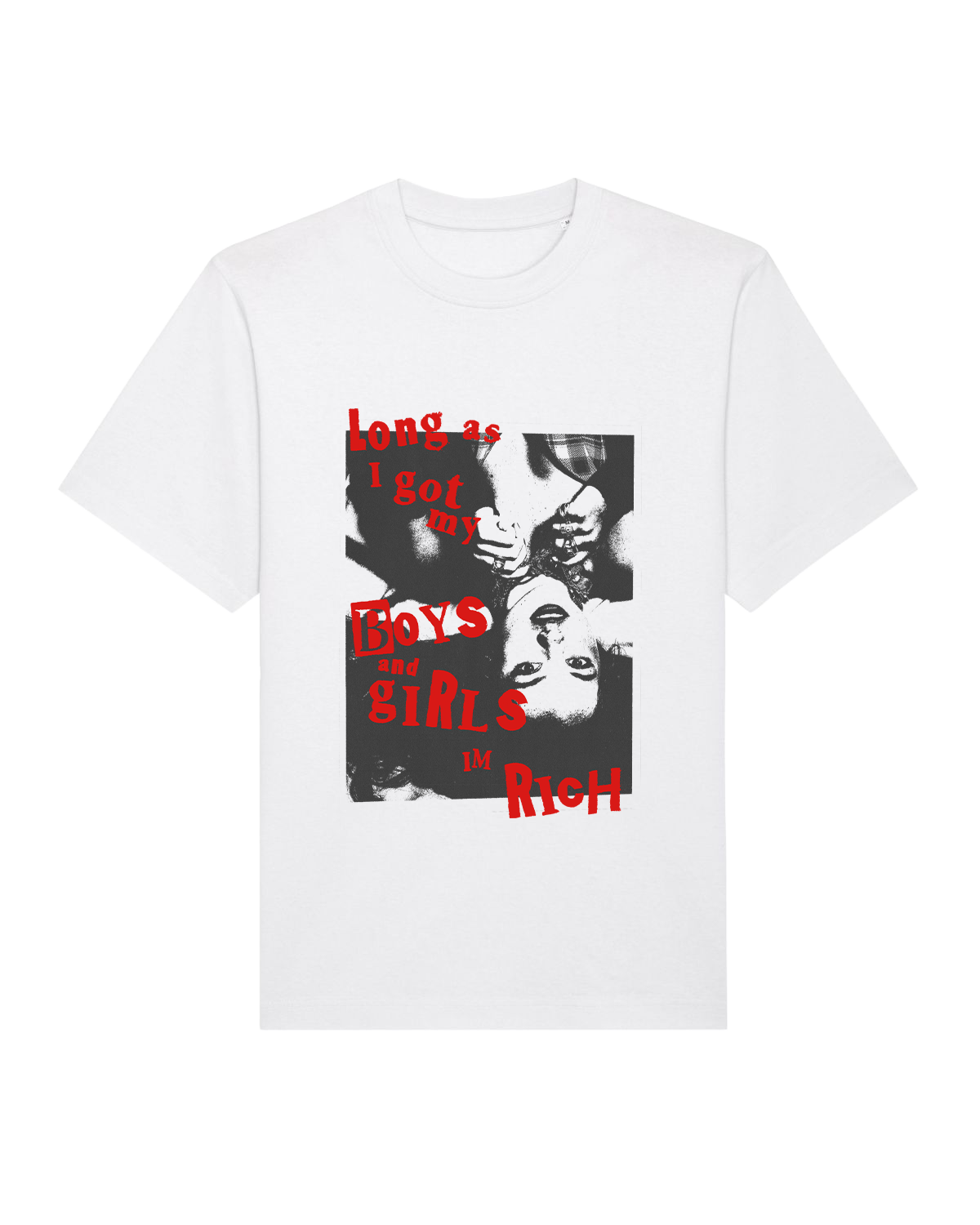Rich White Tee