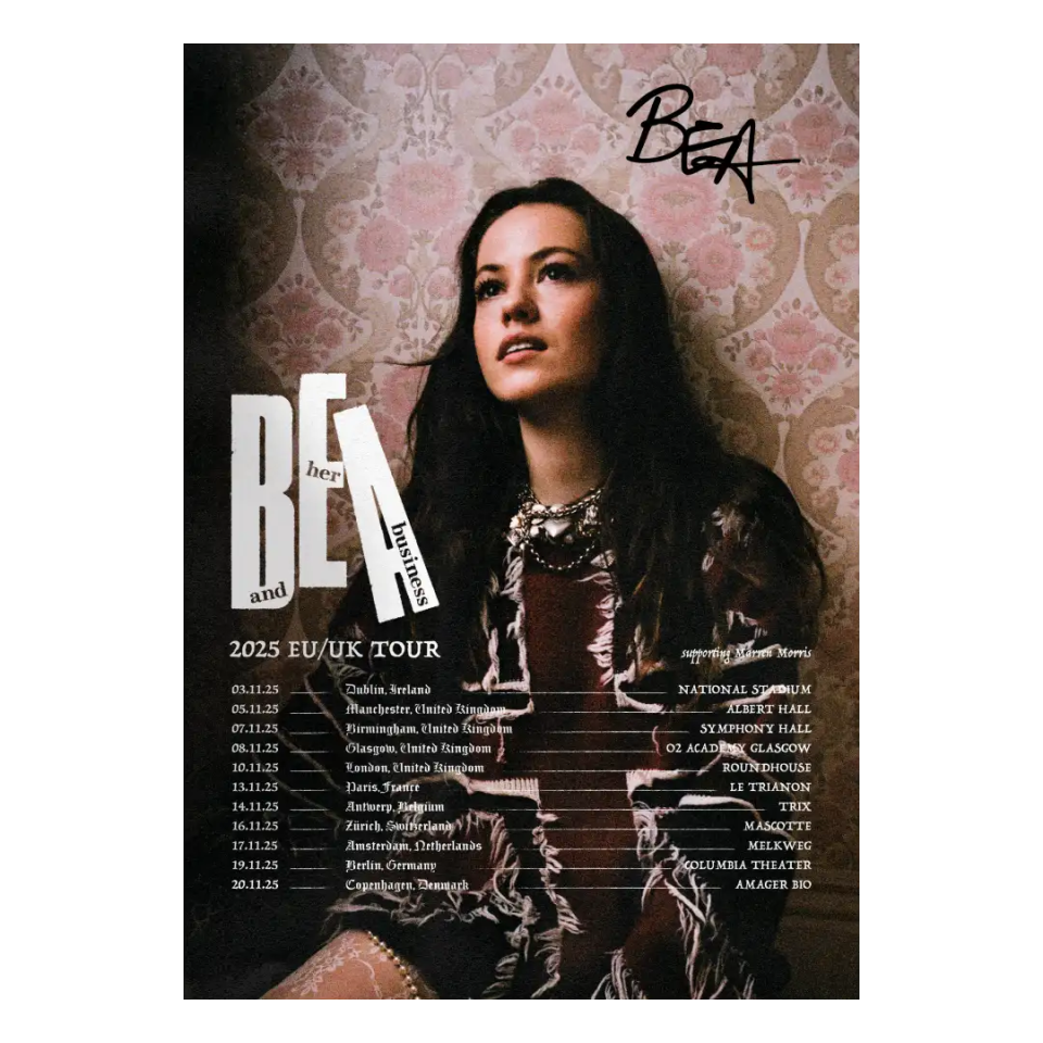 Signed EU/UK Tour Poster